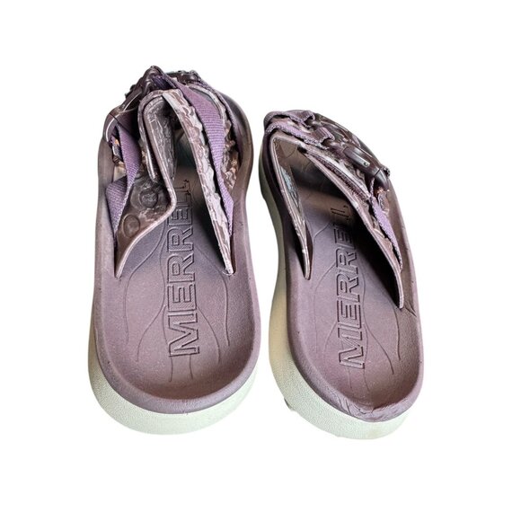 Merrell Sz 7 Purple Hut Ultra Wrap Slide Sandals - Picture 4 of 13